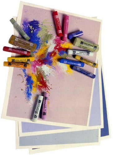 Artist Pastel in Blue Violet D 520, a soft pastel with vibrant hue, ideal for blending and layering in artwork.