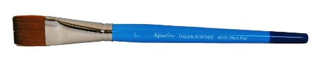 Flat wash brush designed for versatile watercolor techniques, mimicking natural sable hair for smooth application.