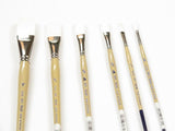 Artist Brush - S9801 White Taklon Flat 1/2"