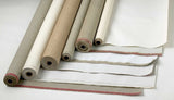 High-quality 60" x 6yd cotton artist canvas roll, perfect for oil, acrylic, and watercolor paints; versatile and durable.