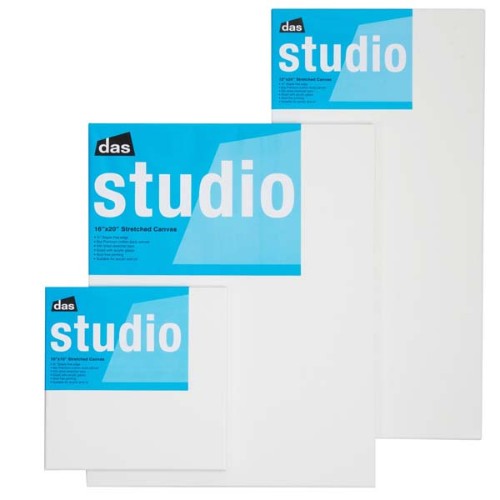 Premium 8x10 artist canvas made from natural cotton, ideal for acrylics and oils with a durable, warp-resistant frame.