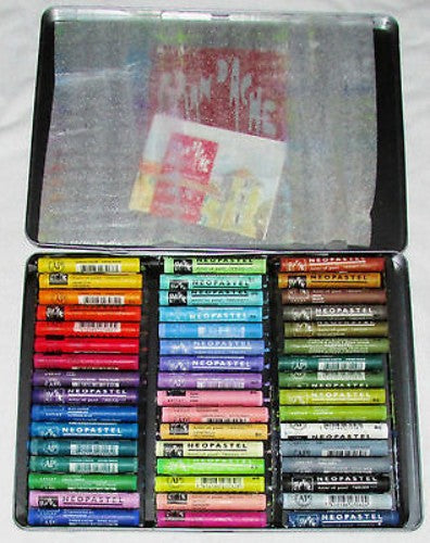 Artist Pastels - Caran D’ache Neopastel Teal Blue  (Set of 3)