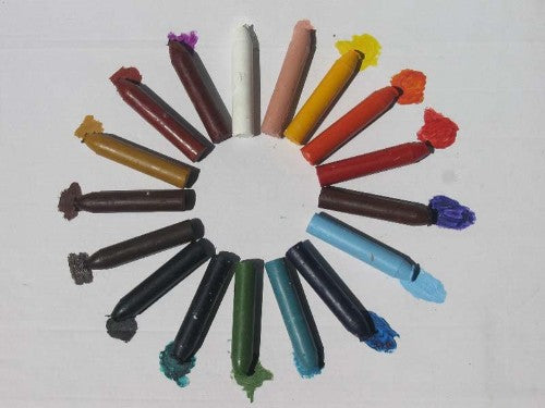 Black Spectrum Jumbo Crayons for vibrant coloring and crafting; perfect grip for kids, non-toxic and ideal for all artists.