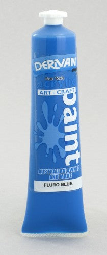 Acrylic Paint - Derivan Stu 75ml Fluro Blue