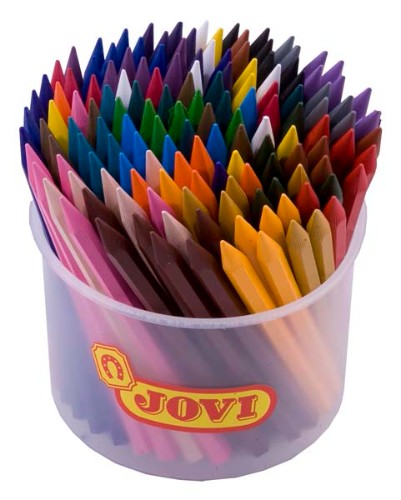 Crayon - Jovi Plastic Crayon Jar 144