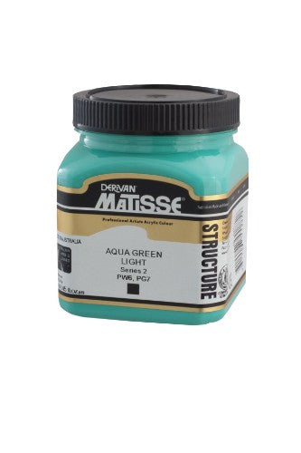 Acrylic Paint - Matisse Str 250ml Aqua Green Lt S2