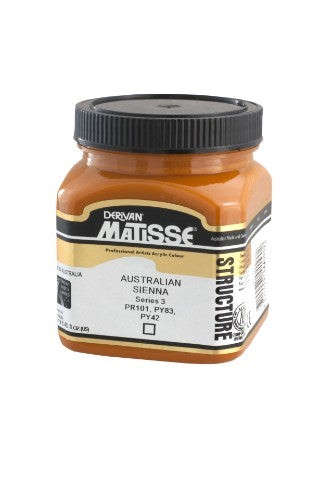 Acrylic Paint - Matisse Str 250ml Aust Sienna S3