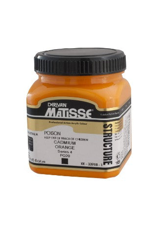 Acrylic Paint - Matisse Str 250ml Cad Orange S4