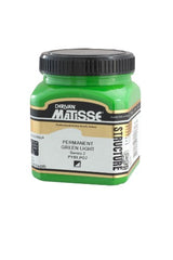 Acrylic Paint - Matisse Str 250ml Perm Green Lt S2