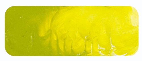 Acrylic paint in Aust Yellow Green S3, perfect for textured effects and vibrant artistic creations.