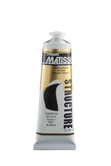 Acrylic Paint - Matisse Str 75ml Carbon Black S1