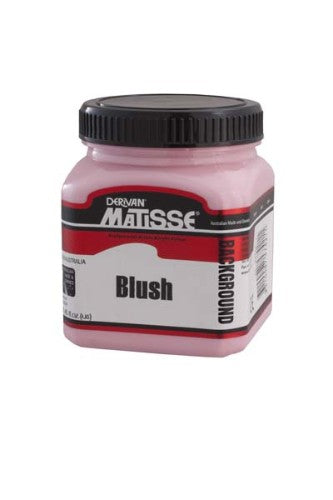 Matisse Background 250ml acrylic paint in Blush, ideal for artists, offers a pigmented base for versatile creative projects.