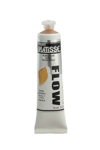 Acrylic Paint - Matisse Flow 75ml Raw Sienna S1