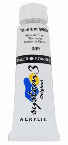 Acrylic Paint - Rown System 3 75ml Titanium White