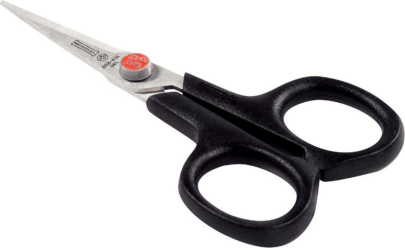 Mundial Embroidery Needlepoint Scissor Black