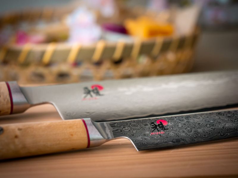 Knife Set - 2PC Santoku 18 Shotoh 13