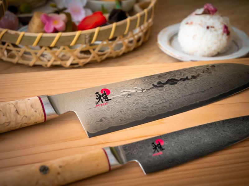 Knife Set - 2PC Santoku 18 Shotoh 13