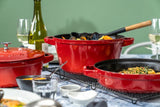 4pc Stackable Cocotte Set - 24cm (Cherry)