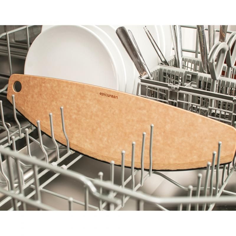 Epicurean Natural Pizza Cutter, 40x0.5 cm, for effortless slicing of any pizza size with a durable, beveled edge.