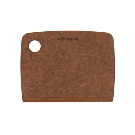 Epicurean Bench Scraper in Nutmeg, 10x15cm, versatile for scraping, scooping, and chopping; dishwasher safe and heat resistant.