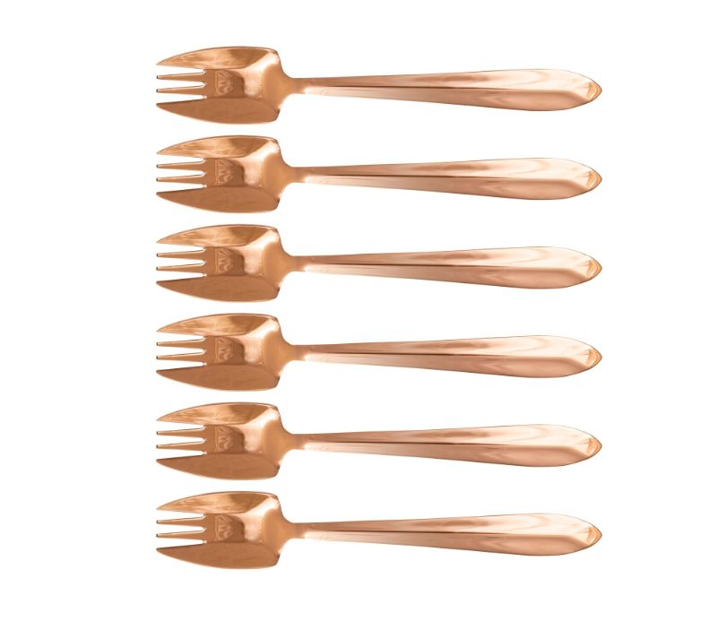Splayd Set - Black Lable Rose Gold Mirror (6pcs)