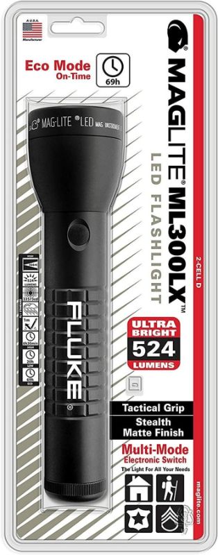 Maglite Ml300lx Flashlight Black