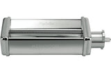 Durable stainless steel pasta cutter attachment for consistent 1.5mm tagliolini with easy cleanup features.