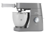 Stainless steel Kenwood trenette pasta cutter attachment for easy pasta making with integral side rings for easy cleaning.