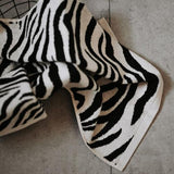 Baksana - Jacquard Towel - Zebra - Bath Towel