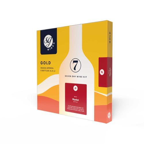 Merlot Wine Kit SG Wines Gold 6 Bottle
