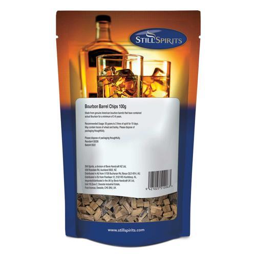 Still Spirits Bourbon Barrel Oak Chips 100g
