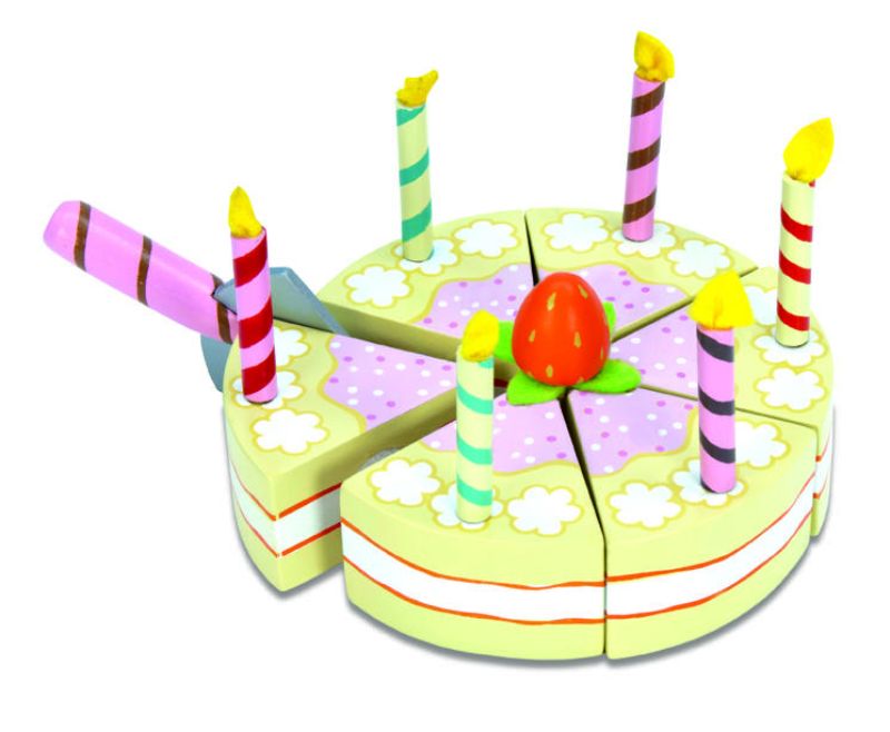 Vanilla Birthday Cake Playset - Le Toy Van