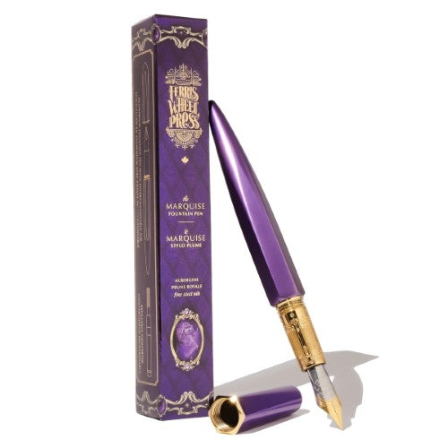 Ferris Wheel Press Fountain Pen The Marquise Aubergine Medium