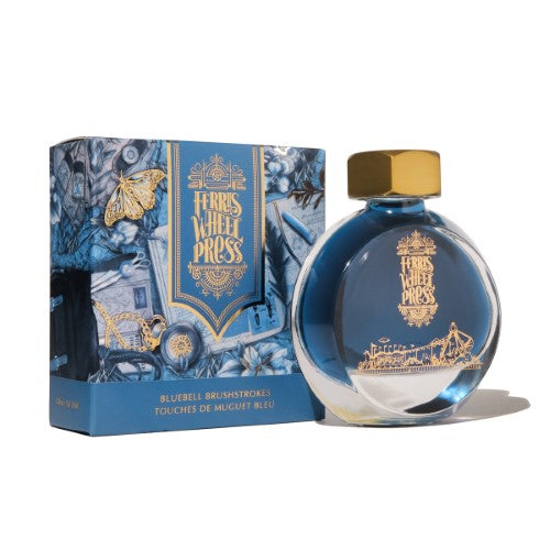 Ferris Wheel Press Fountain Pen Ink Bluebell Brushstrokes 38ml