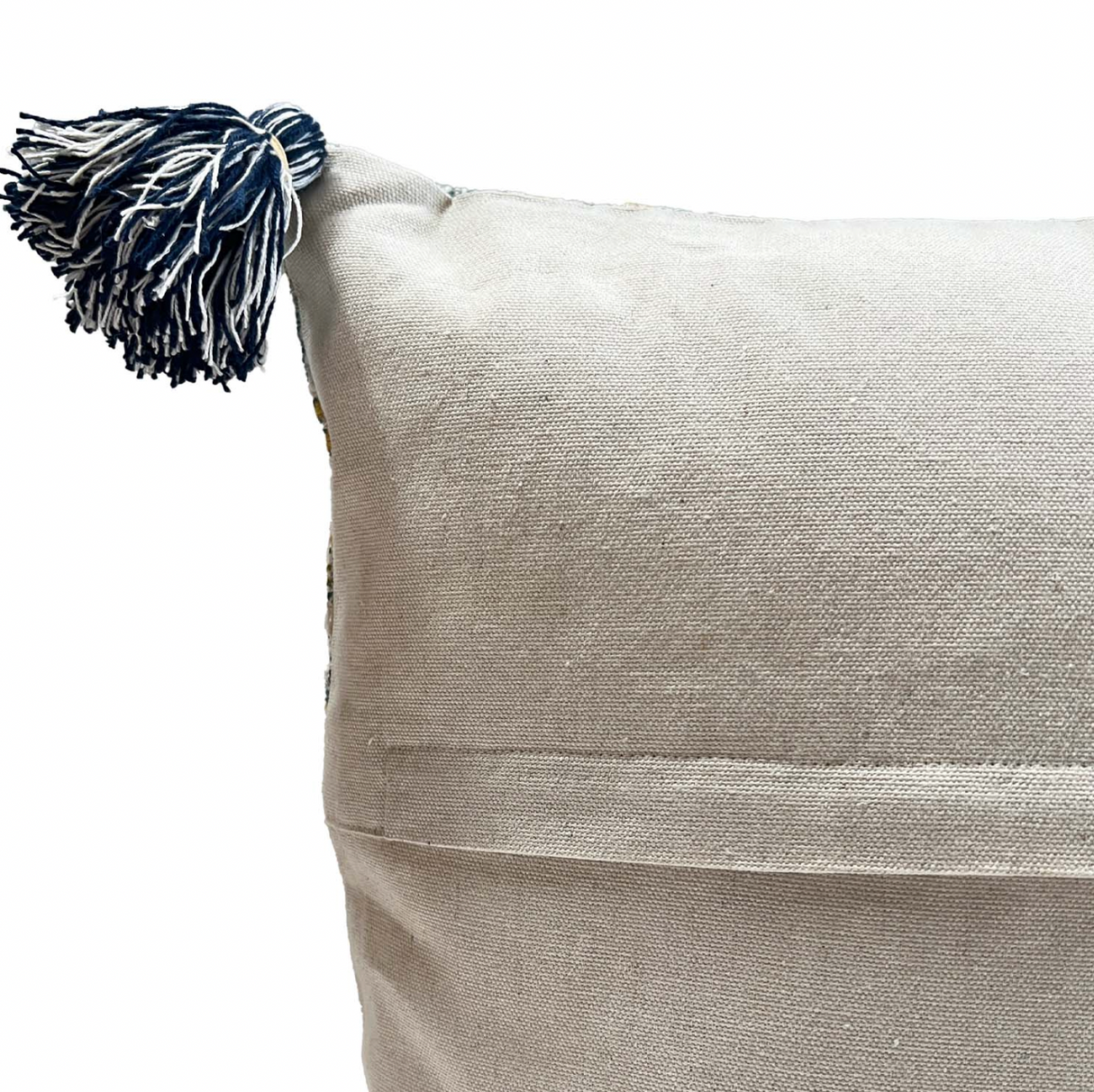 ARTISAN BLOCK PRINTED CUSHION - SPRING 45x45CM