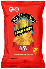 Corn Chips Tasty Salsa GlutenFree - 14X170G