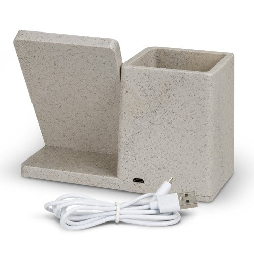 Wireless Charger Desk Caddy - NATURA Oaken