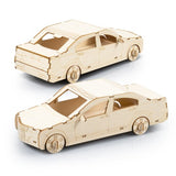 Wooden Model - BRANDCRAFT Sedan Car