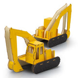Wooden Model - BRANDCRAFT Excavator