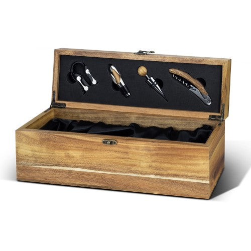 Wine Box Gift Set - Keepsake (Natural)