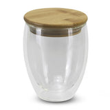 Glass Set - Azzurra 350ml (Clear/Natural Lid)