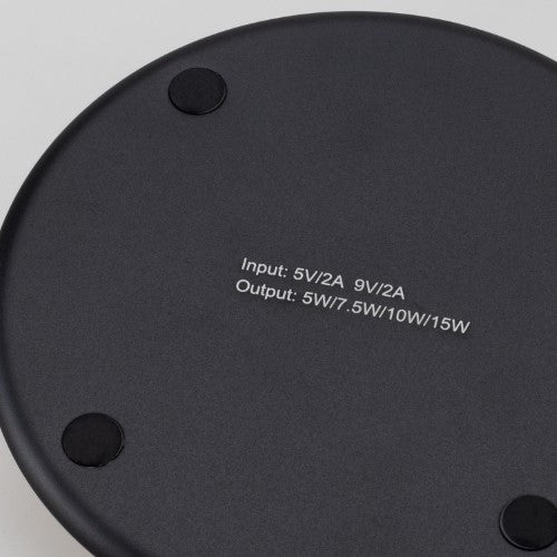 Wireless Fast Charger - Bamboo 15W (Natural/Black)