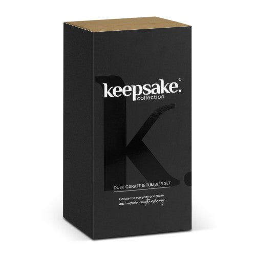 Carafe and Tumbler Set - Keepsake Dusk (Clear/Smoke)