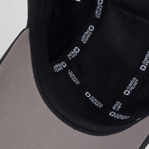 Cap - Swiss Peak 5 Panel (Black)