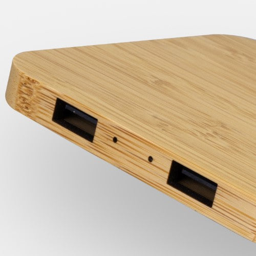Wireless Fast Charging Hub - NATURA Bamboo