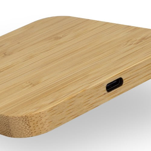 Wireless Fast Charging Hub - NATURA Bamboo