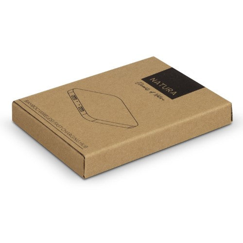 Wireless Fast Charging Hub - NATURA Bamboo