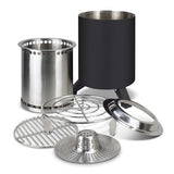 Camp Fire and Cooker - Frontier (Black)