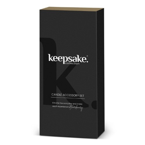 Candle Accessory Set - Keepsake (Black)