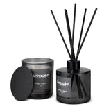 Candle and Diffuser Set - Keepsake (Black)